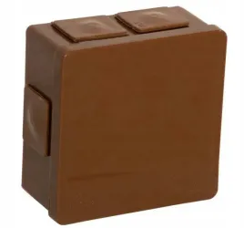 puszka-natynkowa-pusta-6-wlotow-viplast-vp-02-klik-brazowa-ip55-86x86x40mm