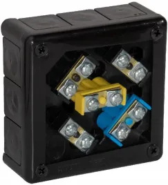 puszka-natynkowa-z-zaciskami-12-wlotow-viplast-vp-51-czarna-ip55-118x118x46