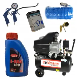 kompresor-olejowy-sprezarka-24l-olej-pistolet-waz-8-bar-chlodzony-olejem