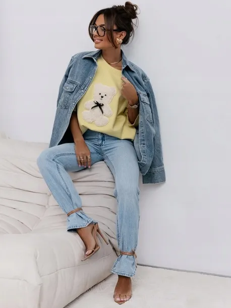 cocomore-sweter-mis-bear-czerwony-nowosc-dekolt-okragly