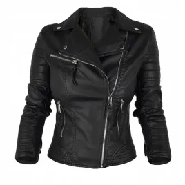damska-kurtka-skora-ramoneska-zamki-biker-black