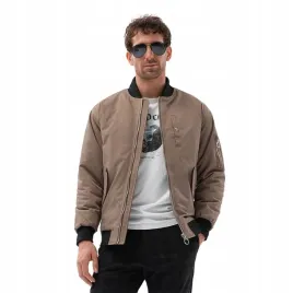 kurtka-meska-bomberka-c516-bezowa-l