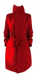 plaszcz-blogger-klasyczny-klapy-pasek-czerwony