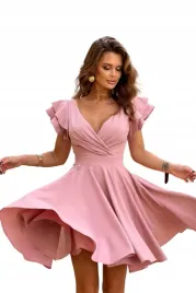 sukienka-rozkloszowana-z-falbanami-pudrowy-roz-bicotone-m-38-na-wesele