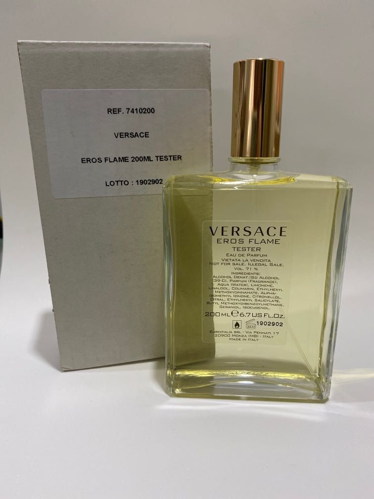 versace eros flame woda perfumowana 200 ml  tester 