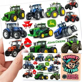 tatuaze-zmywalne-dla-dzieci-traktory-wzory-oryginalne