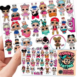 tatuaze-zmywalne-dla-dzieci-dzieciece-lol-surprise-lalki-wzory-jakosc