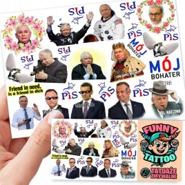 tatuaze-dla-dzieci-zmywalne-tymczasowe-kaczynki-pis-moj-bohater-duda-wzory