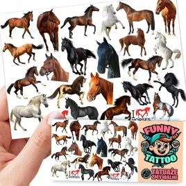 tatuaze-zmywalne-dla-dzieci-dzieciece-konie-wzory-jakosc