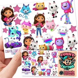 tatuaze-zmywalne-dla-dzieci-koci-domek-gabi-wzory-oryginalne