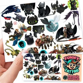 tatuaze-zmywalne-dla-dzieci-dzieciece-jak-wytresowac-smoka-wzory-jakosc