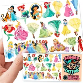 tatuaze-zmywalne-dla-dzieci-ksiezniczki-wzory-oryginalne