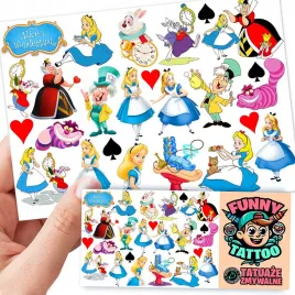 tatuaze-zmywalne-dla-dzieci-dzieciece-alicja-w-krainie-czarow-wzory-jakosc