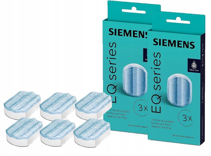 2 x 3szt Tabletki odkamieniające SIEMENS TZ80002B