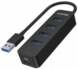 hub-usb-unitek-h1117a-4-porty-usb-c-na-usb-3-1-aktywny-10w