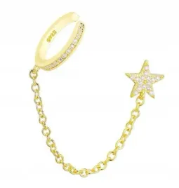 md-nausznica-kolczyk-gwiazda-lancuszek-or-zlota