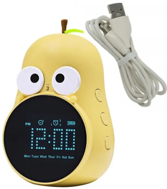 budzik-gruszka-zolta-kolor-zolty