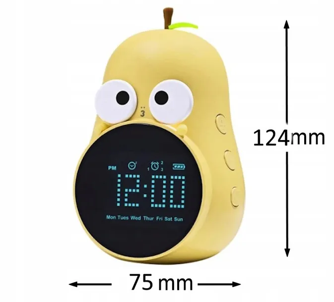 budzik-gruszka-zolta-zasilanie-akumulatorowe