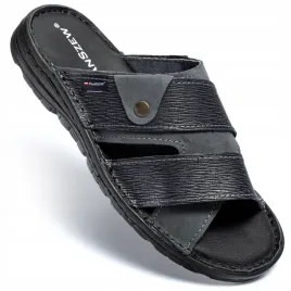 panszew-przewiewne-klapki-meskie-skorzane-czarne-buty-polskie-39-46