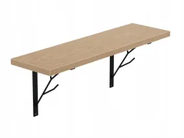 polka-wiszaca-loft-kuchnia-pokoj-dab-jasny-50cm