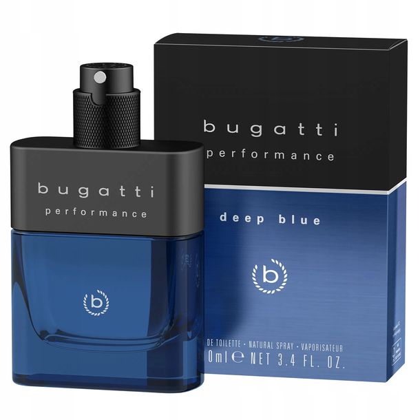 Фото - Чоловічі парфуми Bugatti Performance Deep Blue EdT 100ml 