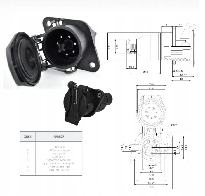 gniazdo-ebs-24v-skrecane-7pin-plastikowe