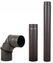 rura-dymowa-czarna-fi130-dlugosc-1m-stahl-system