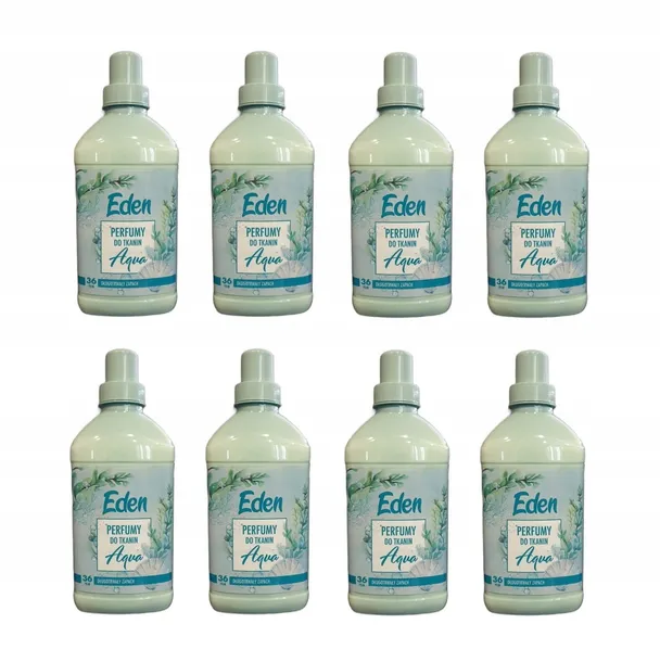 Perfumy do tkanin w płynie Eden Aqua 8 x 720 ml