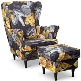 fotel-uszak-lily-monstera-z-podnozkiem-w-stylu-skandynawskim