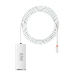 hub-4w1-baseus-lite-series-usb-c-do-4x-usb-3-0-usb-c-2m-bialy