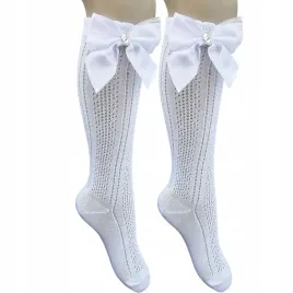 podkolanowki-dzieciece-skarpetki-wysokie-biale-azurowe-5-6-lat
