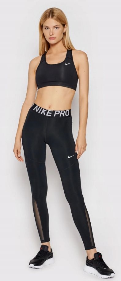 LEGGINSY SPORTOWE NIKE PRO DRI FIT AO9968 010 r.M ERLI.pl