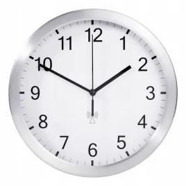 zegar-scienny-sterowany-radiowo-25cm-dcf77-aluminium