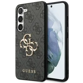 guess-4g-big-metal-logo-etui-samsung-galaxy-s23-szary