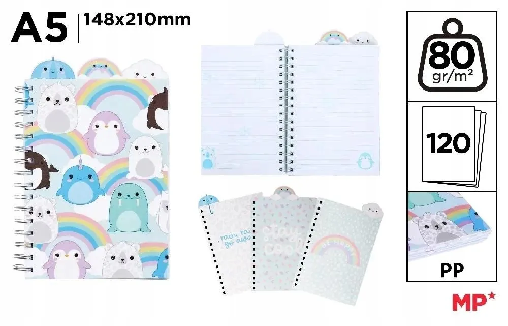 notes-frosty-a5-bialy