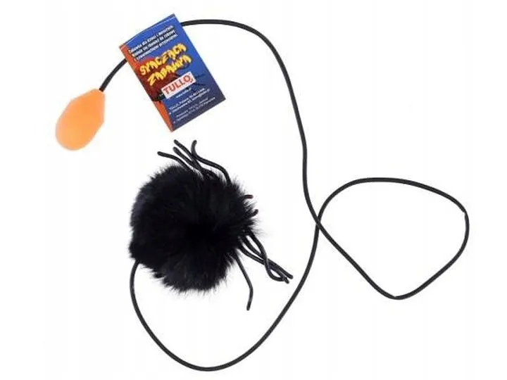 skaczacy-pajak-czarny-material-plastik-tkanina