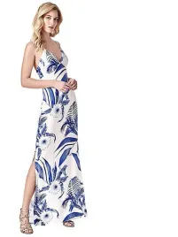 sukienka-damska-guess-marciano-dluga-niebieska-letnia
