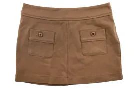 spodnica-damska-pepe-jeans-krotka-brazowa