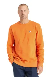 bluza-meska-brixton-alton-crew-pomaranczowa