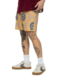 spodenki-meskie-brixton-temple-trunk-boardshorts-bezowe