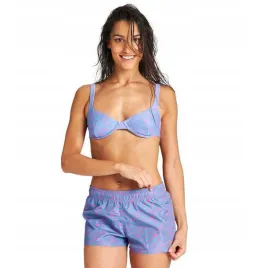 spodenki-damskie-arena-allover-plazowe-letnie-fioletowe