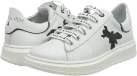 buty-patrizia-pepe-bianco-vitello-sneakersy-dzieciece-biale