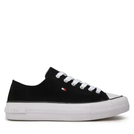 buty-dzieciece-tommy-hilfiger-low-cut-lace-up-sneaker-trampki-czarne
