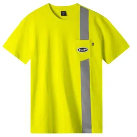 koszulka-meska-huff-safety-t-shirt-seledynowa-odblaskowa