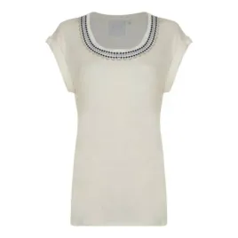 koszulka-damska-bellfield-glenni-luzna-ecru