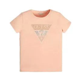 koszulka-mlodziezowa-guess-t-shirt-bawelniany-pomaranczowa