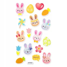 naklejki-z-pianki-swiecace-w-ciemnosci-zajaczki-kroliczki-do-dekoracji