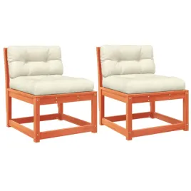 siedziska-ogrodowe-z-poduszkami-2-szt-woskowy-braz-sosna