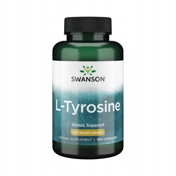 swanson-l-tyrozyna-500-mg-100-kapsulek-waga-z-opakowaniem-0-1-kg-postac-kapsulki