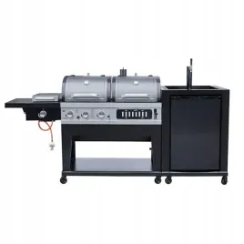 duzy-i-solidny-grill-gazowy-weglowy-146kg-kombi-3w1-lodowka-nalewak-od-reki